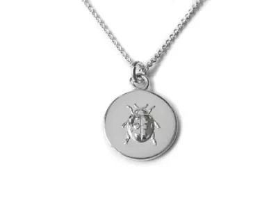 Sterling Silver - Lady Luck Ladybird Necklace - Tales From The Earth -Gift Boxed • £45