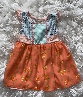 Matilda Jane 2T Ladybug Oranges Polka Dot Dress  • $24.99