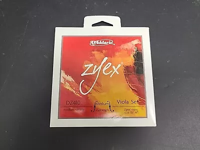 D'Addario Zyex Viola String Set Medium Scale Medium Tension • $39.99