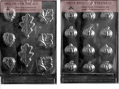 $8.90 • Buy Maple Leaf Chcolate Candy Mold Fall Pumpkin Chcolate Candy Mold