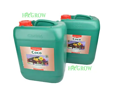 Canna Coco 10L A + B Complete Plant Nutrient For Grow And Bloom • £67.95