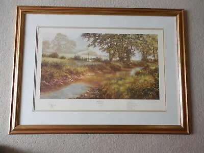David Dipnall “Morning By The Stream” Print By Solomon &Whitehead 76/500Signed • £65