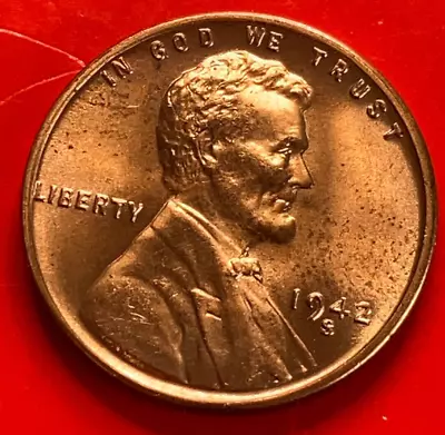 1946 S Lincoln Wheat Cent Penny From An Original Bank Roll GEM BU • $5.50