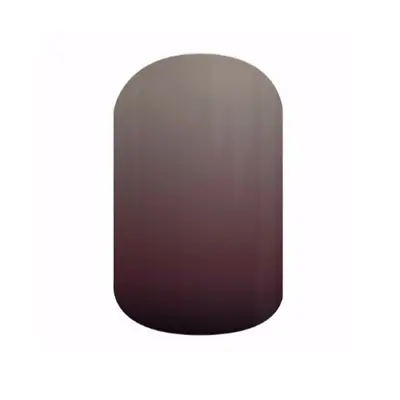 $3.90 • Buy 🦊 Jamberry Nail Art Wraps Half Sheet Evening Soiree Glossy Ombre Maroon Brown