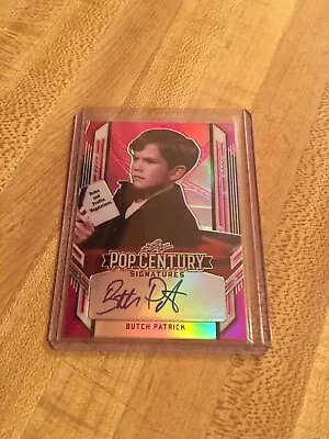 2021 Leaf Pop Century Butch Patrick Prismatic Pink Autograph 14/15 Eddie Munster • $29.99