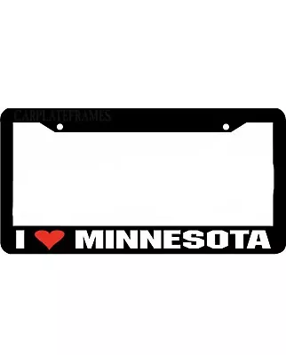 I LOVE Minnesota License Plate Frame  • $7.99