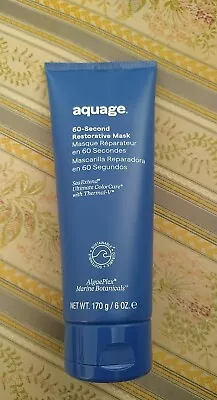 AQUAGE 60-Second Restorative Mask 6 Oz (32.99 Retail).  New And Sealed • $18.99
