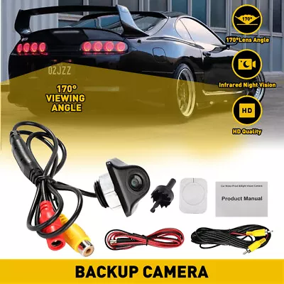 Car View Reverse Camera Parking Backup Cam HD Night Vision Waterproof 170° EOA • $13.99