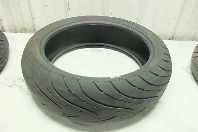 180/55-17 73W Michelin Pilot Road 3 Rear Back Motorcycle Tire Wheel 180 55 17 • $52.25