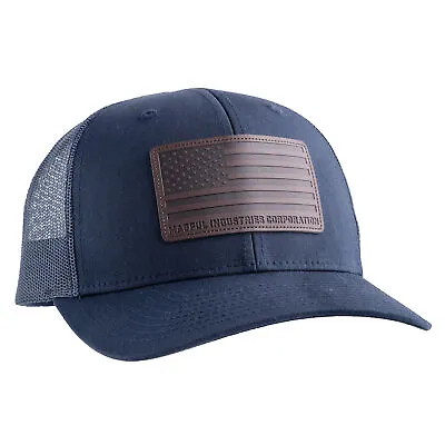 Magpul Std Leather Patch Trucker Nvy • $32.97