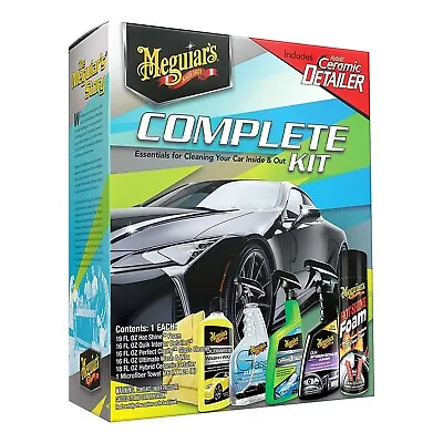 Meguiar's Complete Car Care Kit G55208 • $44.21