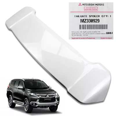 Genuine Rear Spoiler White Pearl For Mitsubishi Pajero Montero Sport 2016 2019 • $376.79