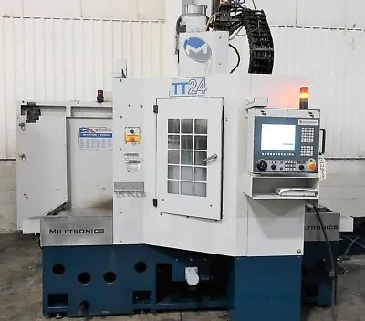 Tt-24 Milltronics 3-axis Bridge Type Cnc Vertical Machining Center  - #30142 • $29500