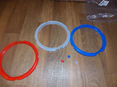 3 PC Sealing Ring Fits 3 Qt Instant Pot - Replacement Silicone Gasket Seal Rings • $12