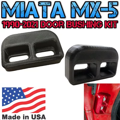 Mazda Miata MX-5 1990-2021 Door Bushing Kit Polymer NA0162681 Pair • $14.95