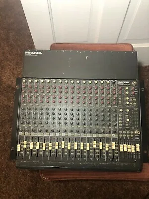 Mackie 1604 VLZ PRO 16 Channel 4 Sub Mics Lines Analog Mixer Tested Fully Works • $199