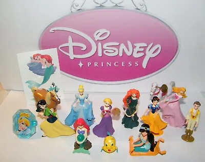 Disney Princess Deluxe Party Favors Goody Bag Fillers Set Of 14 With Animals! • $15.95