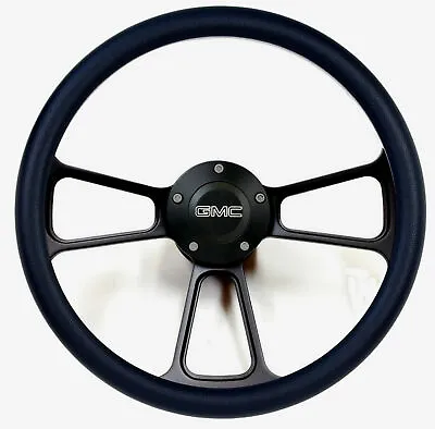 Steering Wheel Kit Black Vinyl & Black Billet 1995-2002 GMC Full Size Trucks  • $224.99