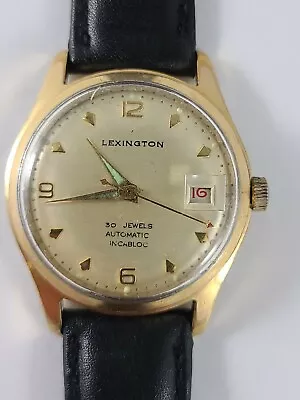 Vintage  Felca Lexington Men's Watch Rare Collector Watch  Working Smooth  • $295.58