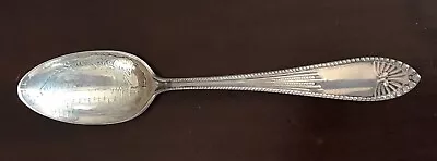 Antique Mormon Tabernacle Salt Lake City Sterling Silver Souviner Spoon Art Deco • $22