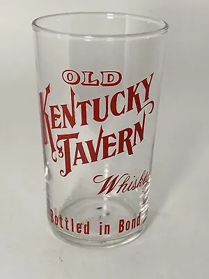 Vintage Beer Glass Old Kentucky Tavern Whiskey Bottled In Bond • $14