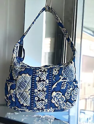 Vera Bradley Blue Lagoon Mini Handbag Retired Pattern • $21.98