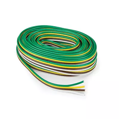 Reese 25' Bonded 4 Way Trailer Wiring 16 Gauge • $30.71