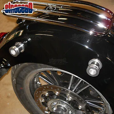 Quick Release Saddlebag Backrest Sissy Bar Mounting Spools Kit For Indian Scout • $29.99