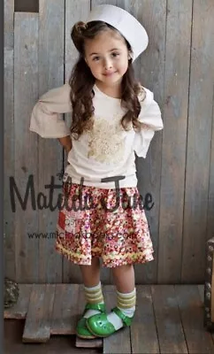 New Matilda Jane Sz 2 Good Hart Pastures Reversible Twirl Skirt NWT • $9.99