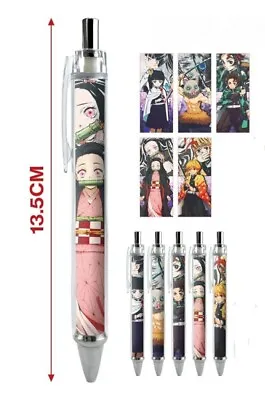 Anime Demon Slayer Kimetsu No Yaiba Character Ballpoint Pens: UK Seller: Manga • £4.99
