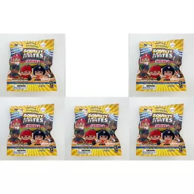 Squeezy Mates Series 2 MLB Mini Figure Clips - Lot Of 5 Sealed New Blind Bags • $19.97