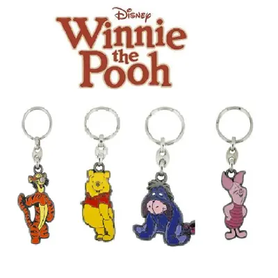 Walt Disney Winnie The Pooh - Tigger - Piglet - Eeyore Key Rings • £4.85