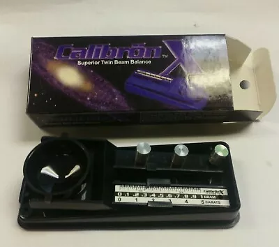 Calibron X Superior Twin Beam Balance Jewelry Scale 7 Gram Mini Pocket Postal • $14.99