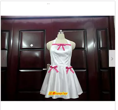 $45.60 • Buy Bakemonogatari Nisemonogatari Shinobu Oshino White Dress Cosplay Costume&