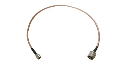 PL259 UHF Male To MINI UHF Male RG400 Low Loss Double Shielded Coax Cable • $10.99