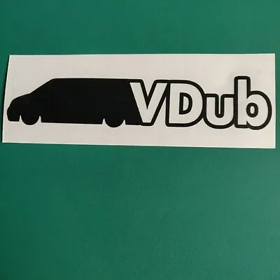 T5/T6 VDub - Car/Van/Camper/Bike/Laptop Decal Sticker • $3.72