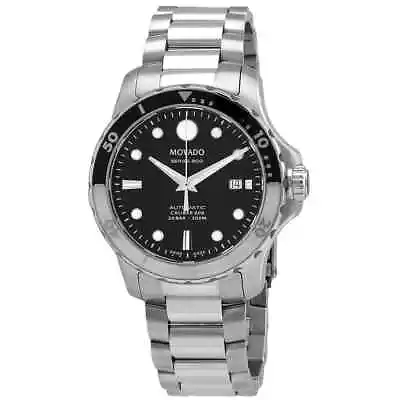 Movado Series 800 Automatic Black Dial Men's Watch 2600157 • $1691.86