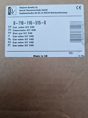 £76.98 • Buy WORCESTER  25 27 29 30 31 34 35 37 38 40 42 CDi GAS VALVE 87161165150 BNIB 