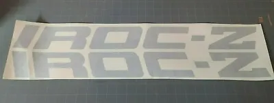 $25 • Buy Chevy Camaro IROC-Z Door Decals Z28 3rd Gen IROCZ Stickers