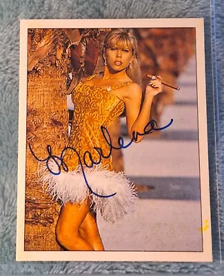 Marlena Signed 1997 Panini Sticker Card #64 Terri Runnels Autograph • $49.99