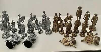 Vintage Chess Pieces 32 Piece Set (No Board) Replacement • $49.99