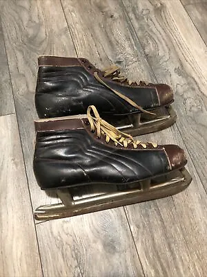 Vintage Daoust Hockey Skates Men's SZ 11 Vintage Hockey Ice Skates • $26.99