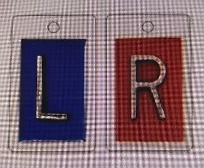 $25 • Buy X-Ray Markers  L  And  R  Without Initials 1 Set