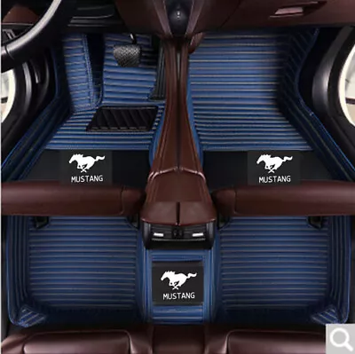 For Ford Mustang 1994-2024 Car Floor Mats Waterproof Carpets FloorLiner Custom • $44.77