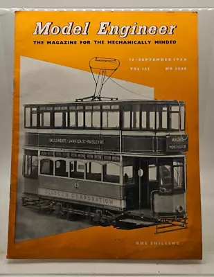 Model Engineer Magazine - Sept 13 1956 - Vol. 115 #2886 - Vintage • $2.35