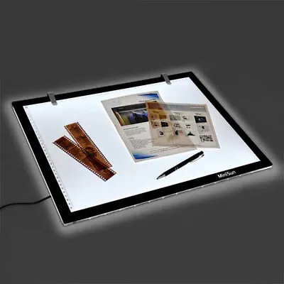 A3 Light Pad LED Arts & Craft Desk Lamp Box Pad  Ultra Slim 8MM Thin • £38.69