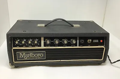 Vintage MARLBORO Sound Works 1200R Guitar Speaker Amp Portable Rock Band • $225