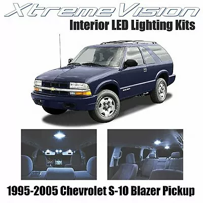 XtremeVision Interior LED For Chevrolet S-10 Pickup 95-05 (13 PCS) Cool White • $13.99