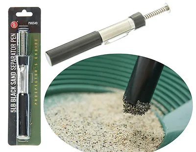 5lb Magnetic Black Sand Pocket Separator Pen Gold Pan Mining Panning Prospecting • $8.99