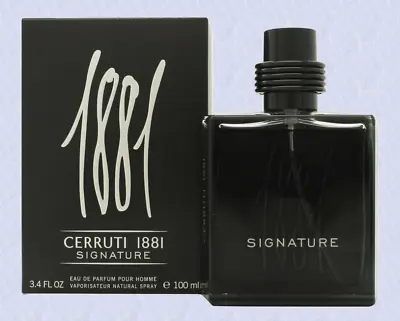 100ml Cerruti 1881 Signature Eau De Parfum Pour Homme 100% Genuine Bargain Wow!! • £34.99
